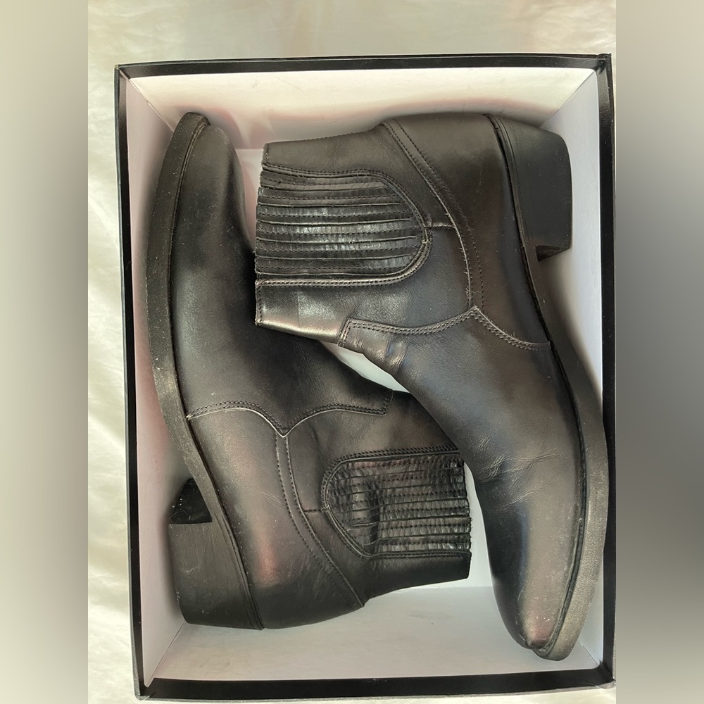 ZARA mens Chelsea Western Boot Size Eur41size 8US Men